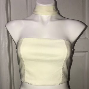 Blue Blush Crop Top from A'gaci